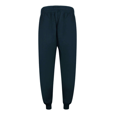 Cavalli Class Bold Red Logo Navy Blue Sweatpants M